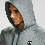 Ανδρικό Φούτερ Under Armour Rival Fleece με Κουκούλα Heather Grey 1357092 012