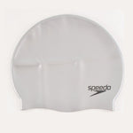 Speedo Plain Moulded Σκουφάκι Κολύμβησης Ενηλίκων Ασημί 8-709849086