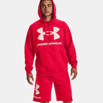 Ανδρικό Φούτερ με Κουκούλα Under Armour Rival Fleece Big Logo Κόκκινο 1357093 600