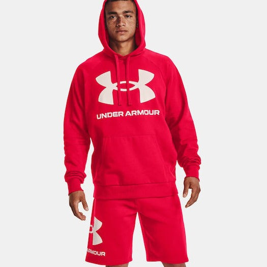 Ανδρικό Φούτερ με Κουκούλα Under Armour Rival Fleece Big Logo Κόκκινο 1357093 600