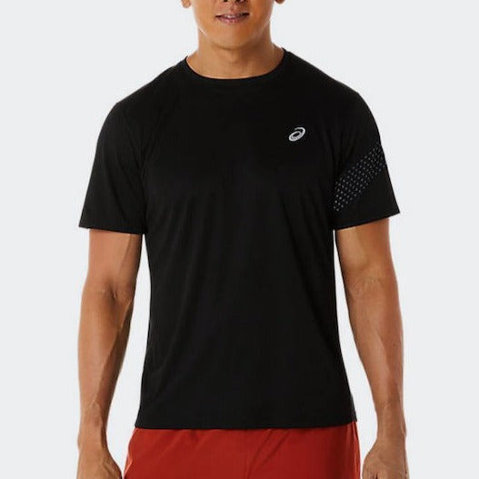 Ανδρικό Αθλητικό T-shirt ASICS Icon Μαύρο 2011C734-001