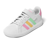 Adidas Παιδικά Sneakers Grand Court Cloud White / Pulse Mint / Beam Pink HP8913