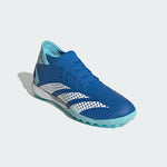 Adidas Predator Precision.3 TF Ψηλά Ποδοσφαιρικά Παπούτσια με Σχάρα Blue GZ0007