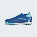 Adidas Predator Precision.3 TF Ψηλά Ποδοσφαιρικά Παπούτσια με Σχάρα Blue GZ0007