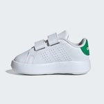 Adidas Παιδικά Sneakers Advantage με Σκρατς Λευκά ID5286