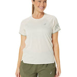 Γυναικείο Αθλητικό T-shirt ASICS Icon Birch / Olive Grey 2012C741-200