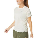 Γυναικείο Αθλητικό T-shirt ASICS Icon Birch / Olive Grey 2012C741-200