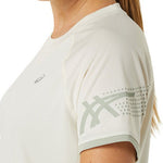 Γυναικείο Αθλητικό T-shirt ASICS Icon Birch / Olive Grey 2012C741-200