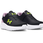 Παιδικά Αθλητικά Παπούτσια Under Armour Running Surge 4 Μαύρα 3027110 001