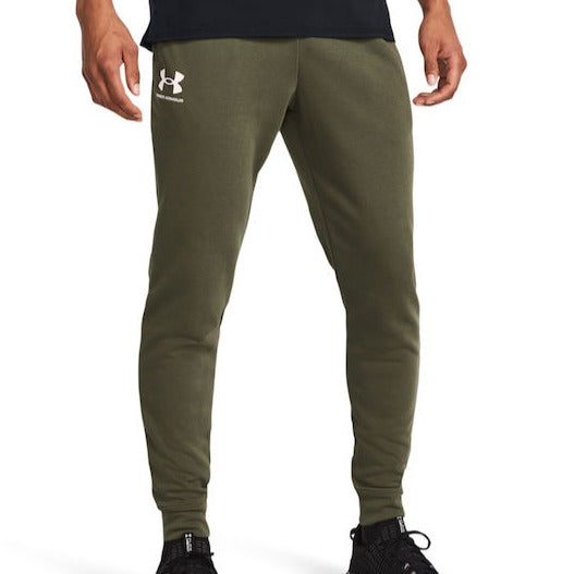 Παντελόνι Φόρμας Under Armour Ua Rival Terry Χακί 1380843 390