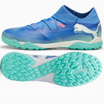 Puma 7 Match TT Χαμηλά Ποδοσφαιρικά Παπούτσια με Σχάρα Μπλε 107937-01