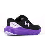 Παιδικά Αθλητικά Παπούτσια Running Under Armour Surge 4 Μαύρα Μωβ 3027108 002