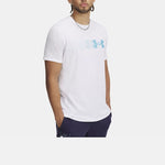 Ανδρικό T-shirt Under Armour Fly in Lgo Λευκό 1390206 100