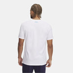 Ανδρικό T-shirt Under Armour Fly in Lgo Λευκό 1390206 100