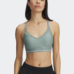 Γυναικείο Αθλητικό Μπουστάκι Under Armour Crossback Low Bra Πράσινο 1386424 348