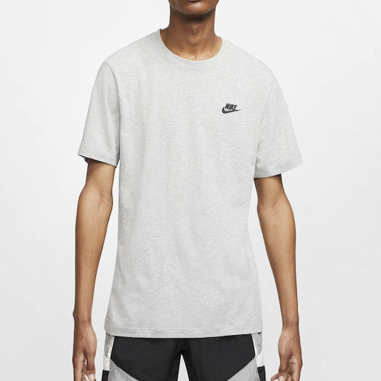 Nike Club Αθλητικό T-shirt Γκρι AR4997-064