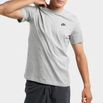 Nike Club Αθλητικό T-shirt Γκρι AR4997-064