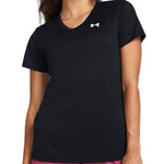 Γυναικεία Αθλητική Μπλούζα Under Armour Κοντομάνικη Fast Drying Μαύρη 1384229 001
