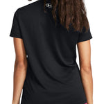 Γυναικεία Αθλητική Μπλούζα Under Armour Κοντομάνικη Fast Drying Μαύρη 1384229 001