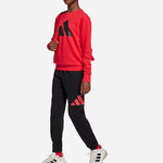 Adidas Παιδικό Σετ Φόρμας Κόκκινο Essentials JD2099