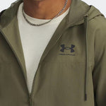 Under Armour Μπουφάν Αντιανεμικό Green 1390149 390