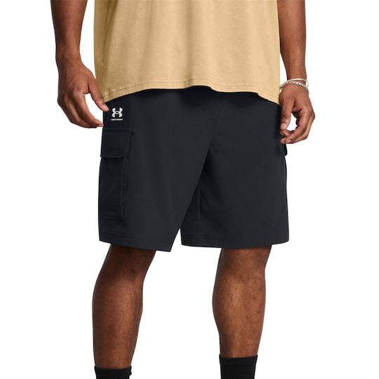 Ανδρική Βερμούδα Cargo Under Armour Μαύρη 1386560 001