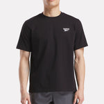 Ανδρικό T-shirt Reebok Small Logo Black 100240910