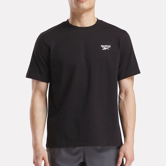 Ανδρικό T-shirt Reebok Small Logo Black 100240910