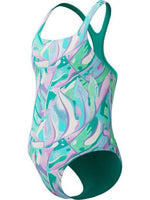 Speedo Printed Medalist Παιδικό Μαγιό Ολόσωμο Μπλε 8-00313918666