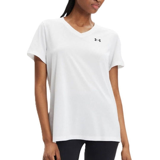Γυναικεία Αθλητική Μπλούζα Κοντομάνικη Under Armour Λευκή 1384229 100
