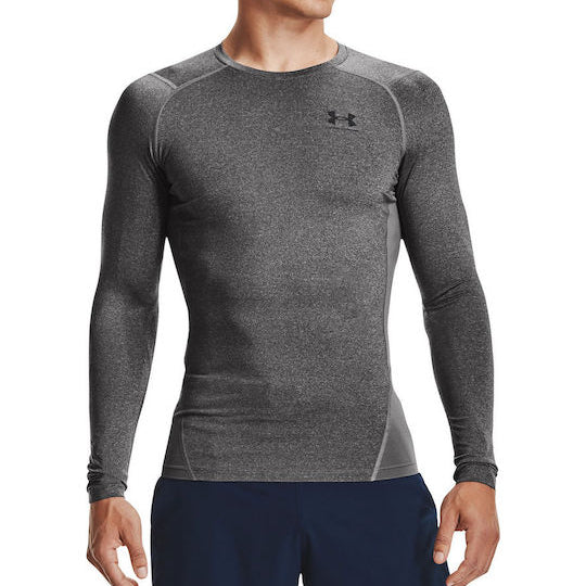 Under Armour Base Layer Αθλητική Μπλούζα Μακρυμάνικη Γκρι 1361524 090