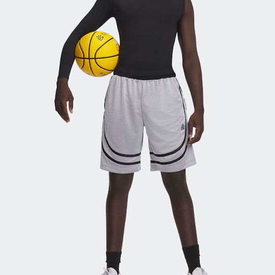 Ανδρική Αθλητική Βερμούδα Curry Under Armour Λευκή 6011369 100