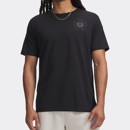 Ανδρικό T-shirt Under Armour Μαύρο 6009264 001