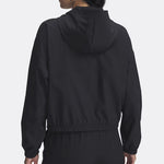 Under Armour Woven Γυναικείο Μπουφάν για Χειμώνα Μαυρο 6004849 005