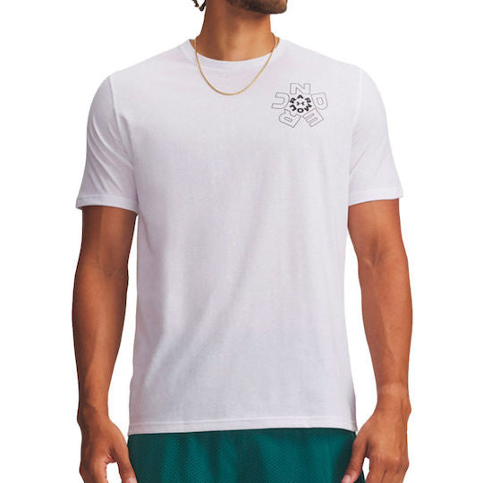Ανδρικό T-shirt Under Armour Λευκό 6009264 100