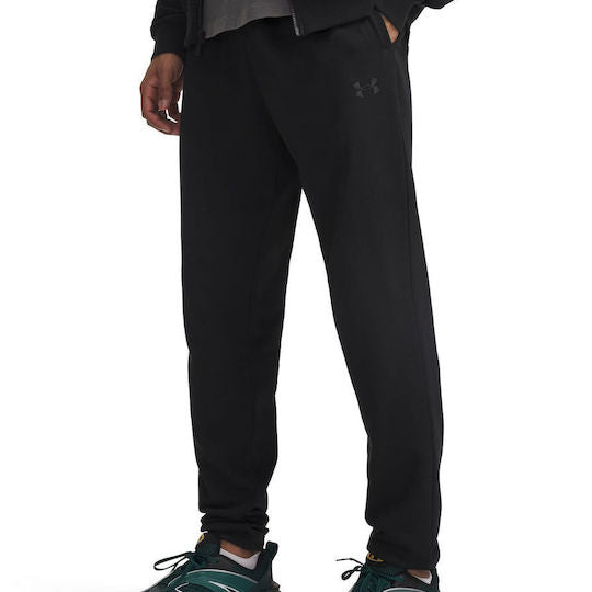 Ανδρικό Παντελόνι Φόρμας με Λάστιχο Under Armour Μαύρο 6014638 001