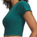 Γυναικείο T-shirt Under Armour Rival Πετρόλ 6000264 338