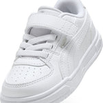 PUMA Ac Inf Παιδικά Sneakers Ανατομικά με Σκρατς Λευκά 406247 01