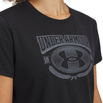 Γυναικείο Αθλητικό T-shirt Under Armour Μαύρο 6010592 001