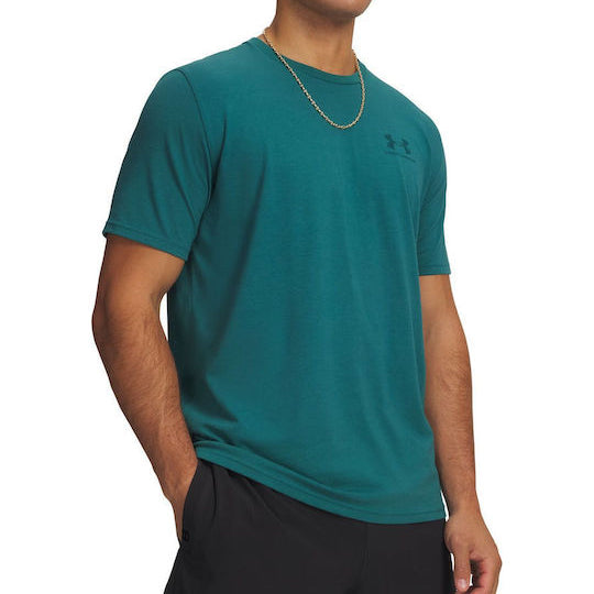 Ανδρικό Αθλητικό T-shirt Under Armour Sportstyle Μπλε 1326799 338