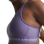 Γυναικείο Αθλητικό Μπουστάκι Under Armour Crossback Mid Μωβ 1361034 520
