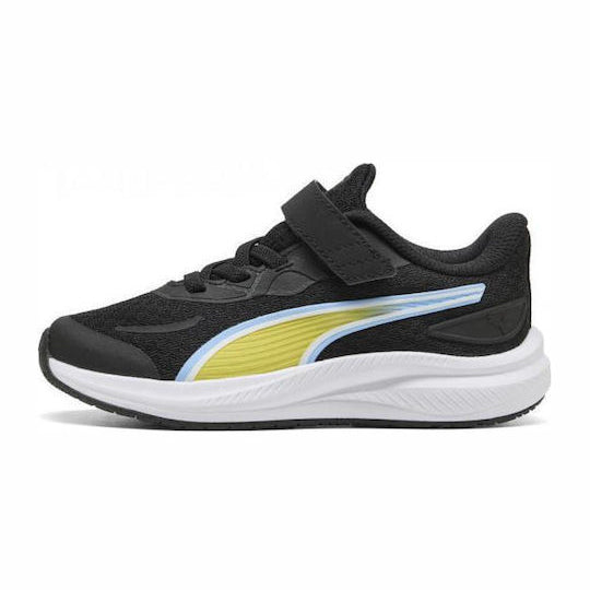 PUMA Αθλητικά Παιδικά Παπούτσια Running με Σκρατς Μαύρα 313977 01