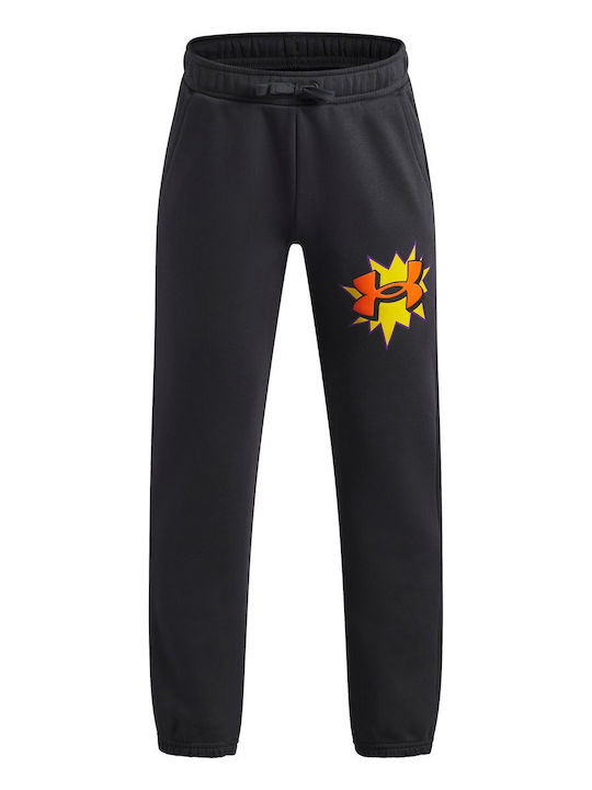 Under Armour Παιδικό Παντελόνι Φόρμας Γκρι Rival 6013403 016
