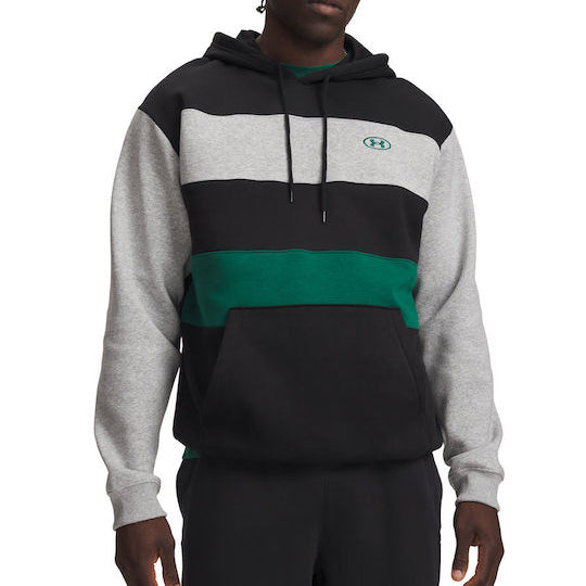 Under Armour Φούτερ με Κουκούλα Striped 6014762 009