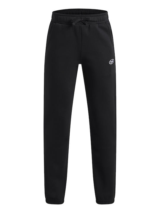 Under Armour Παιδικό Παντελόνι Φόρμας Μαύρο Rival 6013381 008