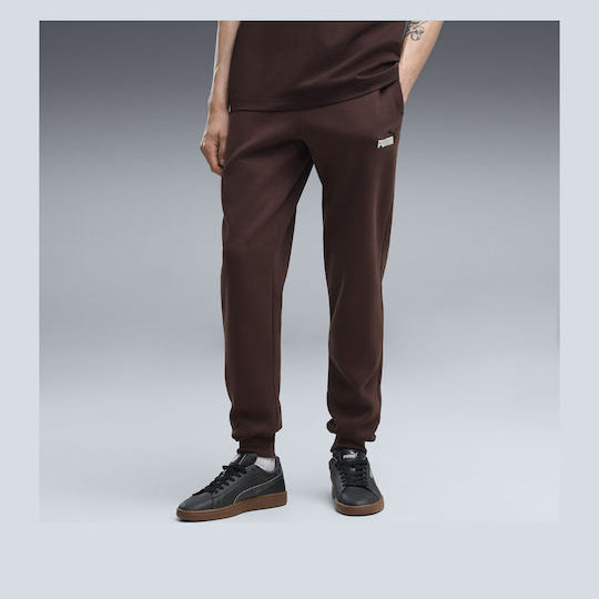PUMA Παντελόνι Φόρμας Καφέ 684713 33