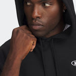 Under Armour Φούτερ με Κουκούλα Μαύρο 6013448 008