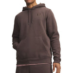 Under Armour Φούτερ με Κουκούλα Καφέ 1373880 201