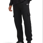 Under Armour Rival Cargo Παντελόνι Φόρμας με Λάστιχο Μαύρο 6013443 008