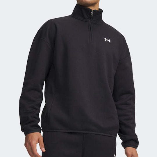 Under Armour Fleece Ζακέτα-Φούτερ Μαύρη 6017114 001